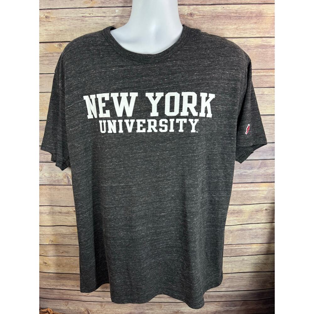 NEW YORK UNIVERSITY NYU T-Shirt — League Classic Fit Size XL